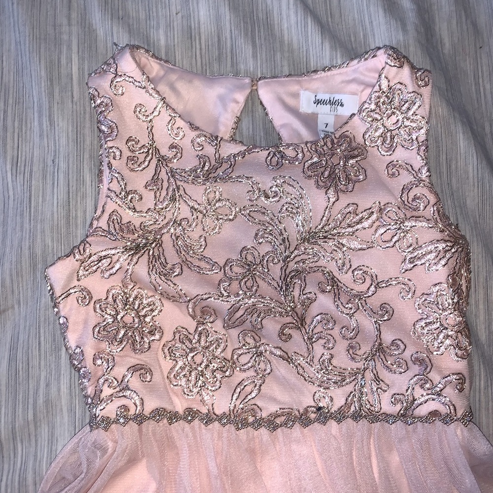 Beautiful little girls gown